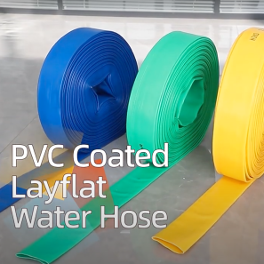 huanyu pvc coated layflat hose